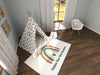 Kids Teepee, Rainbow Decor Themed Room - Follow the Rainbow Collection