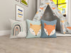 Kids Teepee, Fox Decor Themed Room - Gone In The Wild Collection