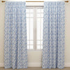 Meru Commodore Blue Slub Kids Curtains