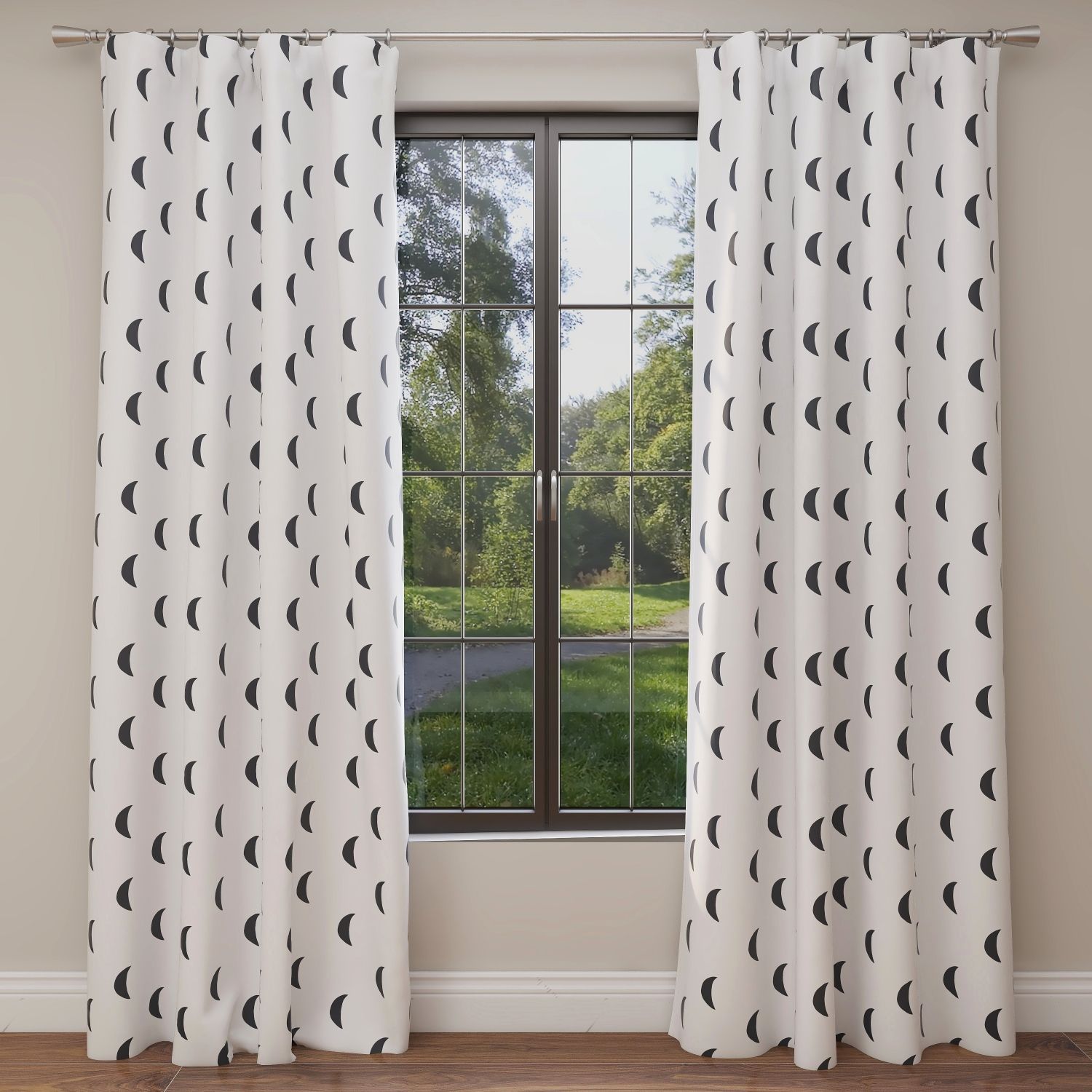 Kids & Nursery Blackout Curtains - Moon Shine