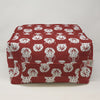 Kids Pouf - Lobster Timberwolf Red Macon