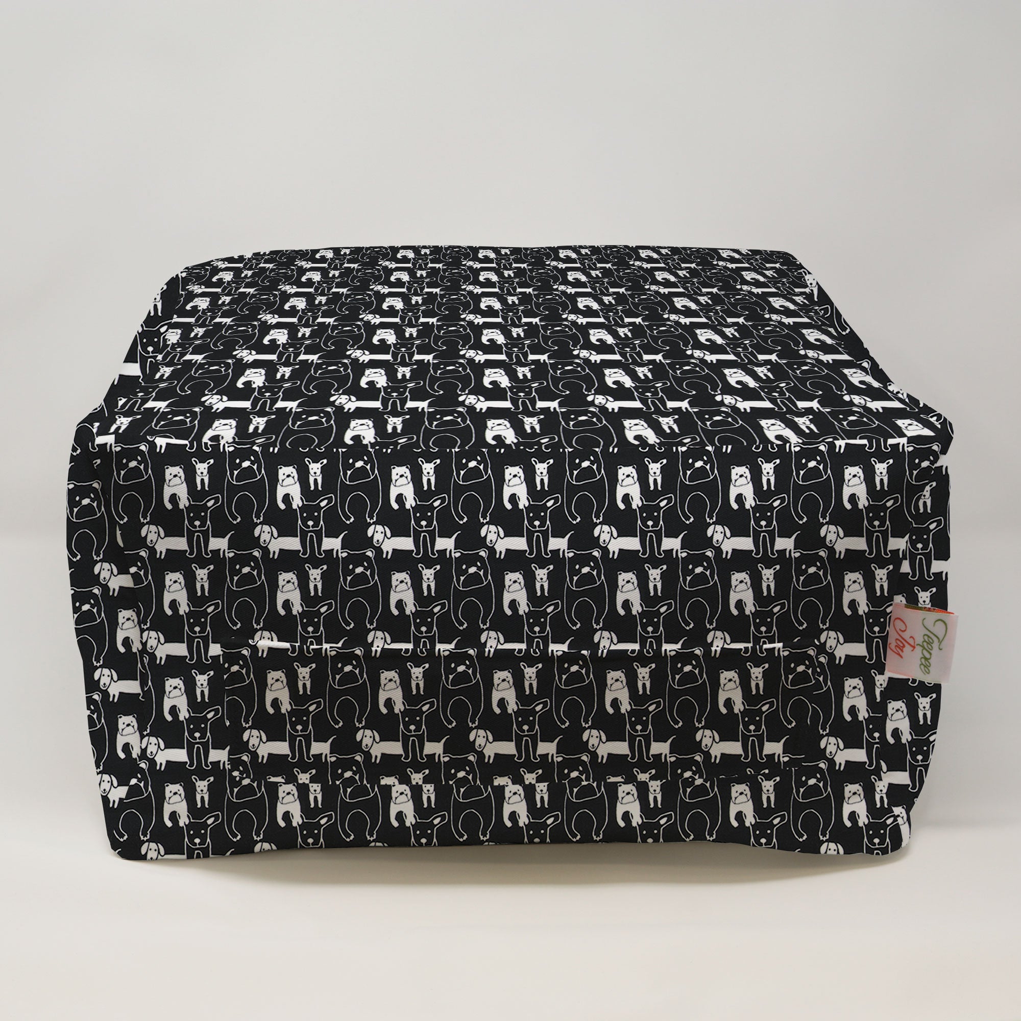 Kids Pouf - Pedigree Black