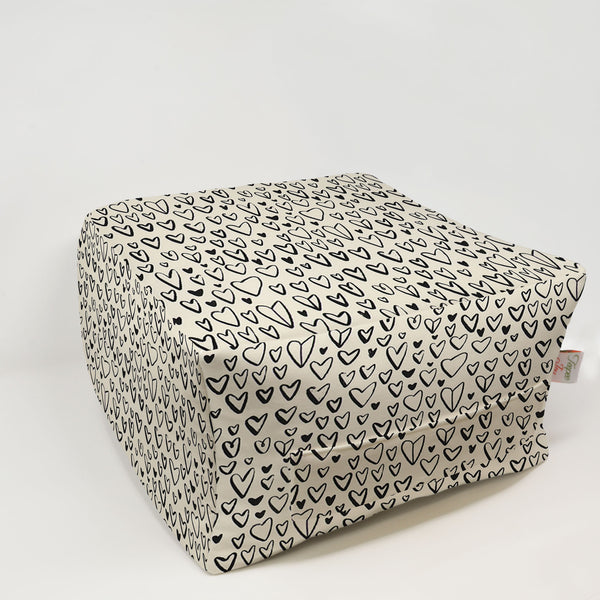 Kids Pouf - Lovely Black Macon