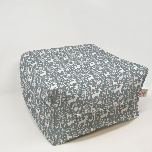 Kids Pouf - Promise Land Sundown Gray