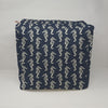 Kids Pouf - Sea Horse Premier Navy Slub