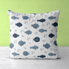 Fish Kids & Nursery Throw Pillow - Fintastic