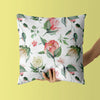 Floral Kids & Nursery Throw Pillow - Flower Buddies