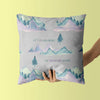 Kids & Nursery Throw Pillow - Mountain Mist