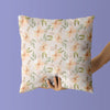 Floral Kids & Nursery Throw Pillow - Peachy Bulbs