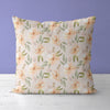 Floral Kids & Nursery Throw Pillow - Peachy Bulbs