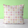 Kids & Nursery Throw Pillow - Vibrant Polkas