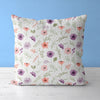 Floral Kids & Nursery Throw Pillow - Blooming Tales