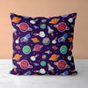 Space Kids & Nursery Throw Pillow - Satellite Image