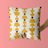 Kids & Nursery Throw Pillow - Mustard Arcs