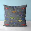 Cars Kids & Nursery Throw Pillow - At Full Throttle