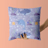 Underwater Kids & Nursery Throw Pillow - All Whales Smile!