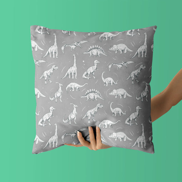 Dinosaur Kids & Nursery Throw Pillow - Honed Ones