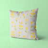 Floral Kids & Nursery Throw Pillow - Yellow Tulles