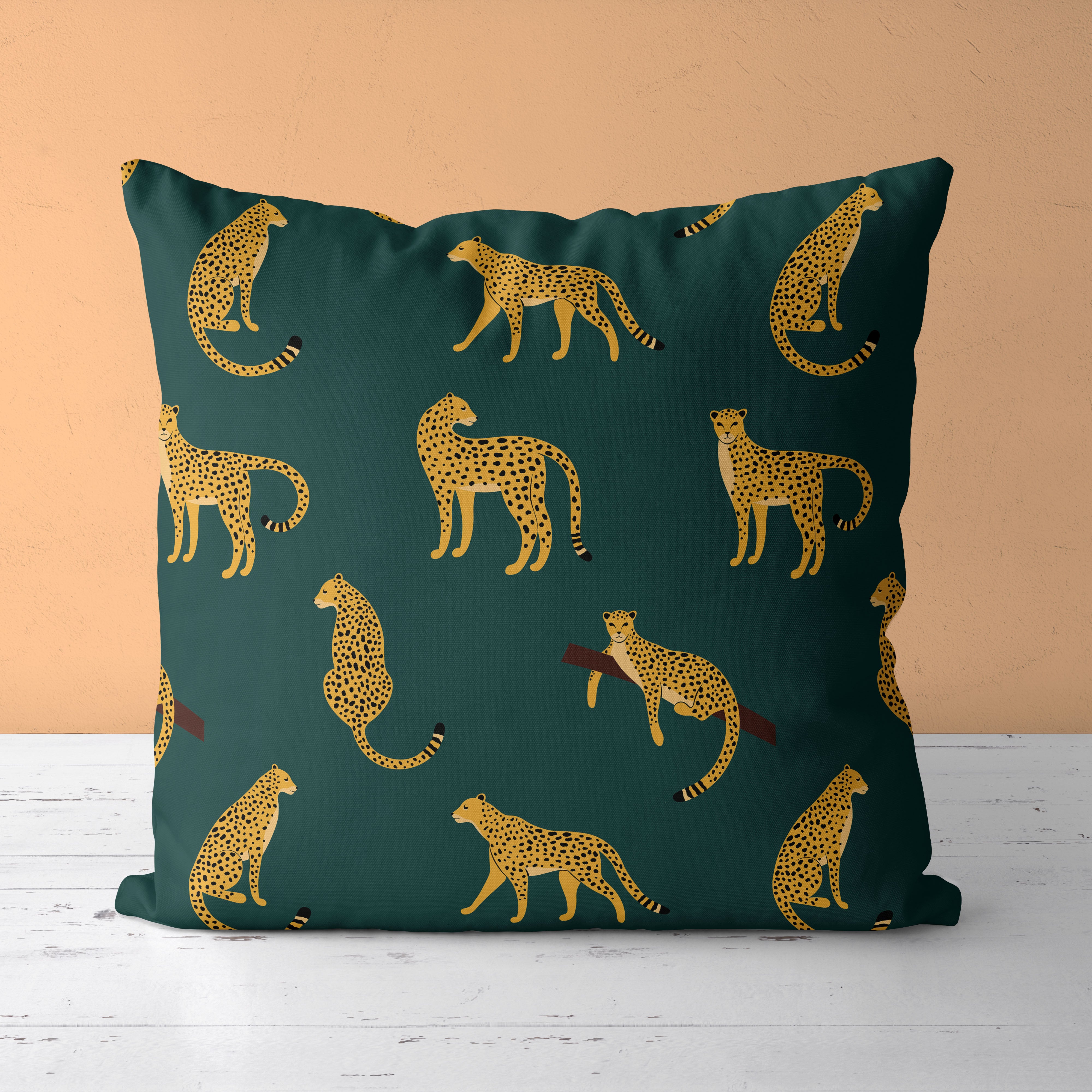 Animals Kids & Nursery Throw Pillow - Stealth Master