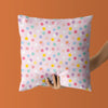 Kids & Nursery Throw Pillow - Kaleidoscopic Dots