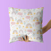 Rainbow Kids & Nursery Throw Pillow - Rainbow Spotlight