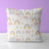 Rainbow Kids & Nursery Throw Pillow - Rainbow Spotlight