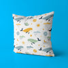 Kids & Nursery Throw Pillow - Whale Gliding