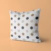 Kids & Nursery Throw Pillow - Neutral Polkas