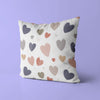 Hearts Kids & Nursery Throw Pillow - Sweethearts