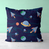 Space Kids & Nursery Throw Pillow - Light Years Away