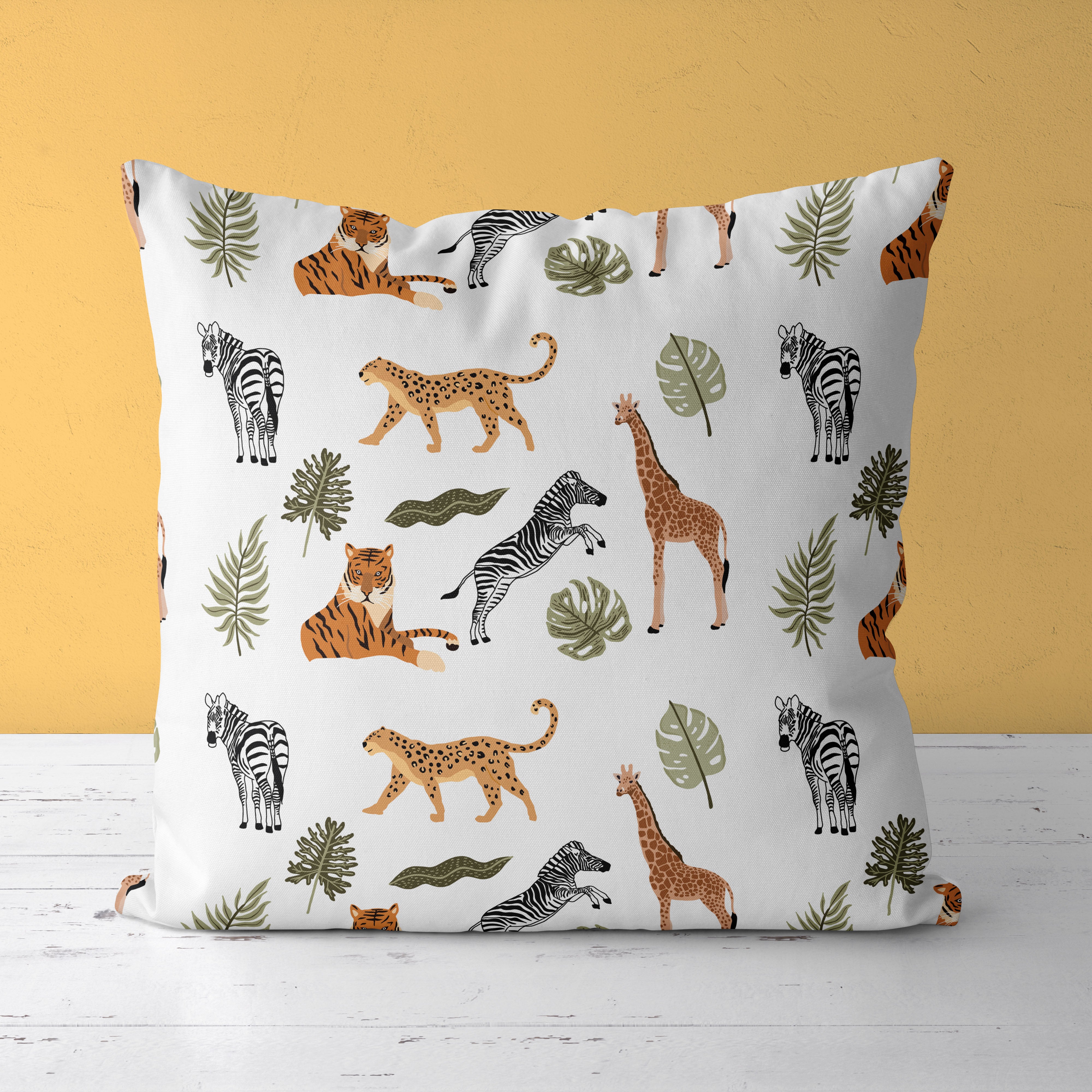 Animals Kids & Nursery Throw Pillow - Ranger's Adventure