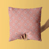 Floral Kids & Nursery Throw Pillow - Rosy Daisies