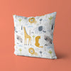 Animals Kids & Nursery Throw Pillow - Living Wild