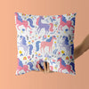 Unicorn Kids & Nursery Throw Pillow - Unicorn Majesty