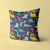 Dinosaur Kids & Nursery Throw Pillow - Megabites