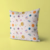 Space Kids & Nursery Throw Pillow - Marbled Planets