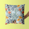 Floral Kids & Nursery Throw Pillow - Floral Strokes