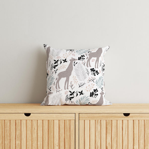 Giraffe Kids & Nursery Throw Pillow - Hearty Spots