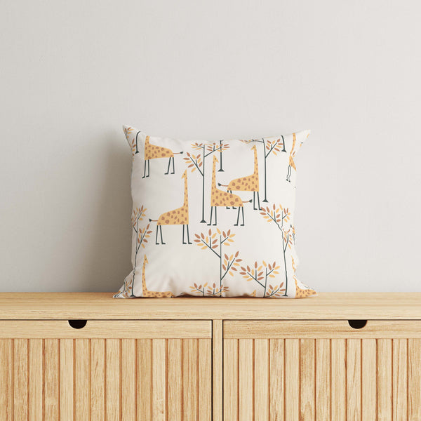 Giraffe Kids & Nursery Throw Pillow - High Air