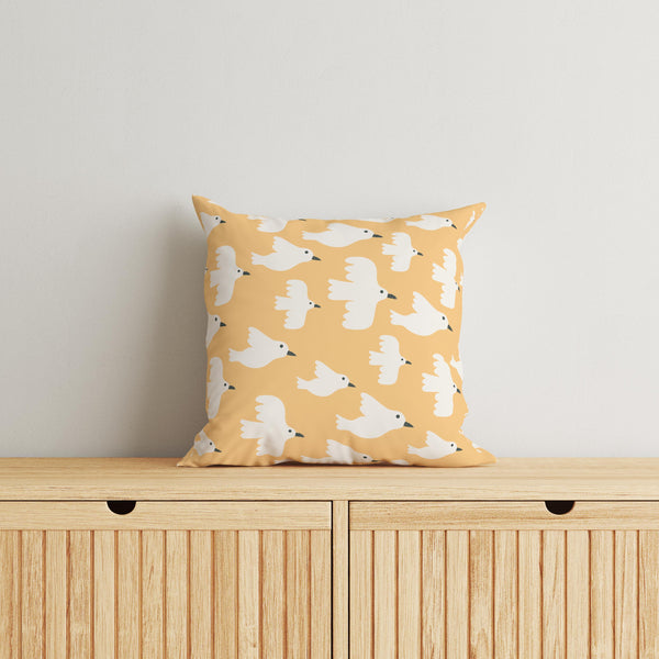 Birds Kids & Nursery Throw Pillow - Freedom Fliers