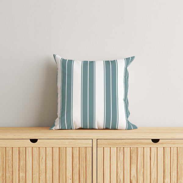 Kids & Nursery Throw Pillow - Fern Stripes