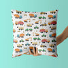 Constructions Kids & Nursery Throw Pillow - Build Your Dreams