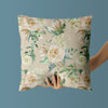 Floral Kids & Nursery Throw Pillow - As Fair as Roses