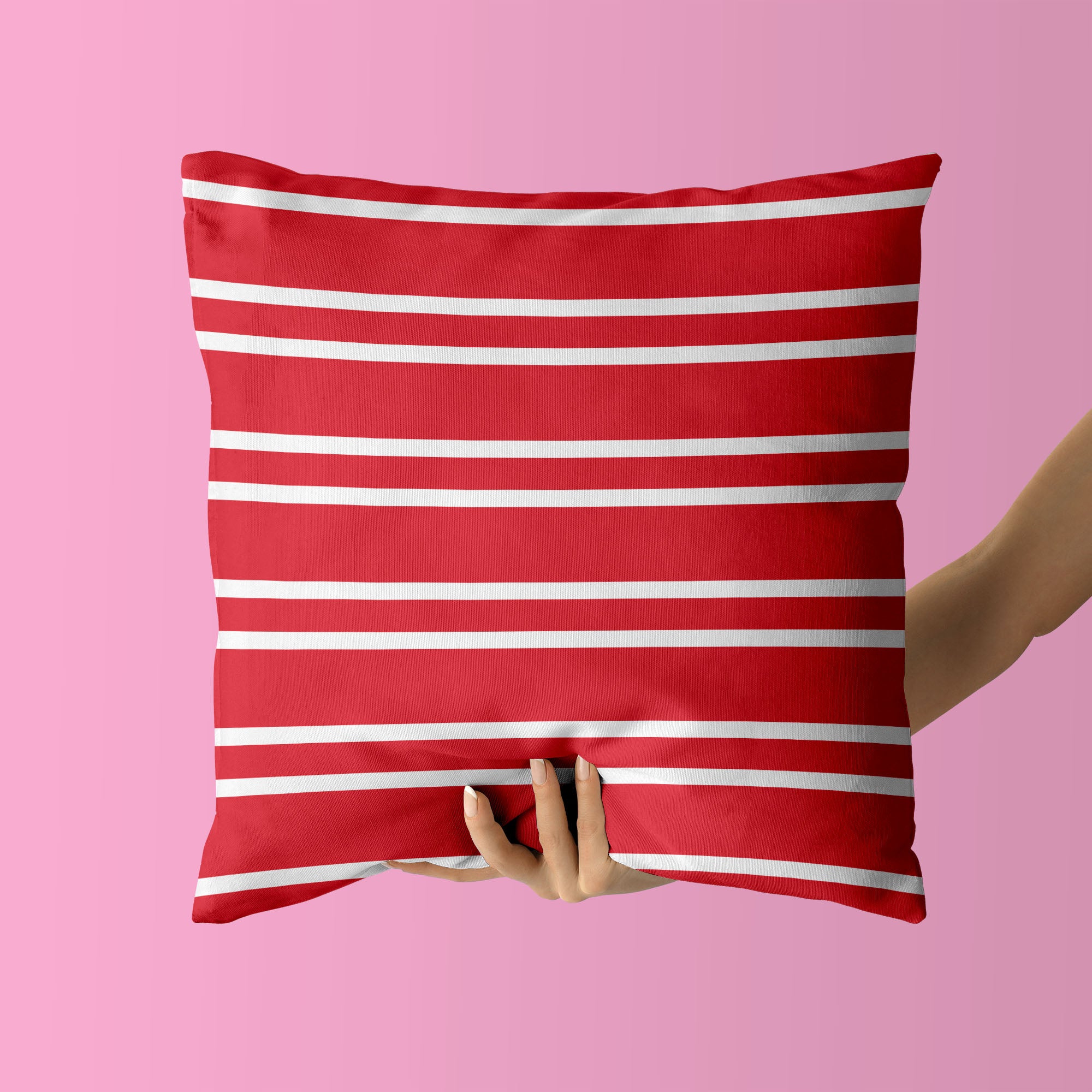 Kids & Nursery Throw Pillow - Stripe Away