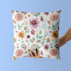 Floral Kids & Nursery Throw Pillow - Fresh Blooms