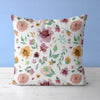 Floral Kids & Nursery Throw Pillow - Fresh Blooms