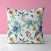 Floral Kids & Nursery Throw Pillow - Colorful Peonies