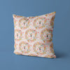 Floral Kids & Nursery Throw Pillow - Wreaths in Pink