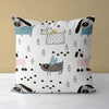 Dogs Kids & Nursery Throw Pillow - Paw-sitive