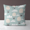 Hot Balloons Kids & Nursery Throw Pillow - Fly High